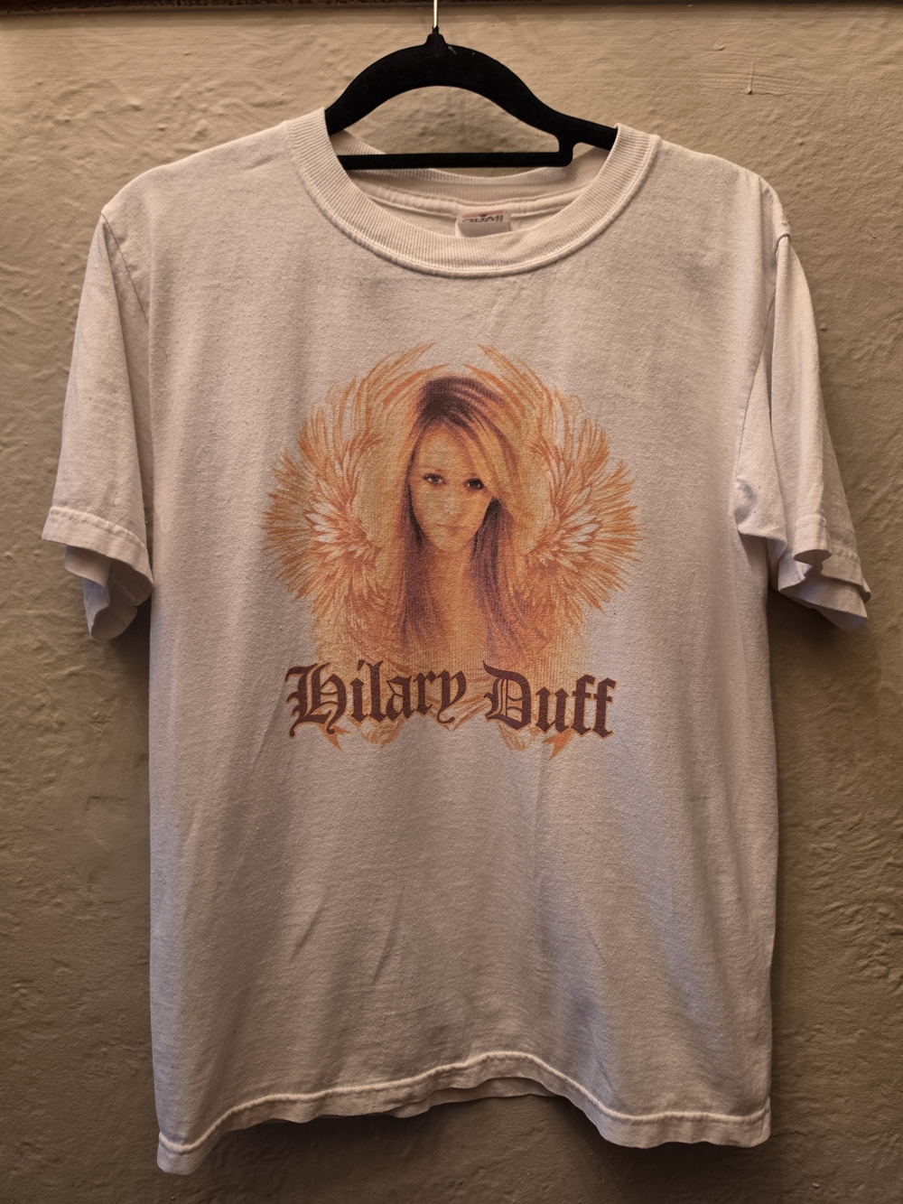 Y2K 2006 Hilary Duff Tour Graphic Tee Double Sided Anvil Youth L Adult XS/S